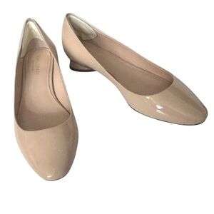 KATE SPADE FALLYN PATENT LEATHER TUSK FLATS SIZE 6